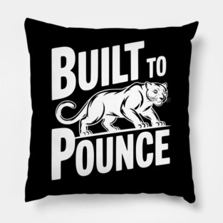 Built to Pounce Pillow
