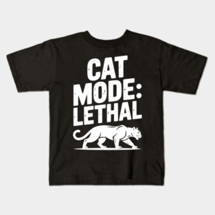 Cat Mode: Lethal Kids T-Shirt