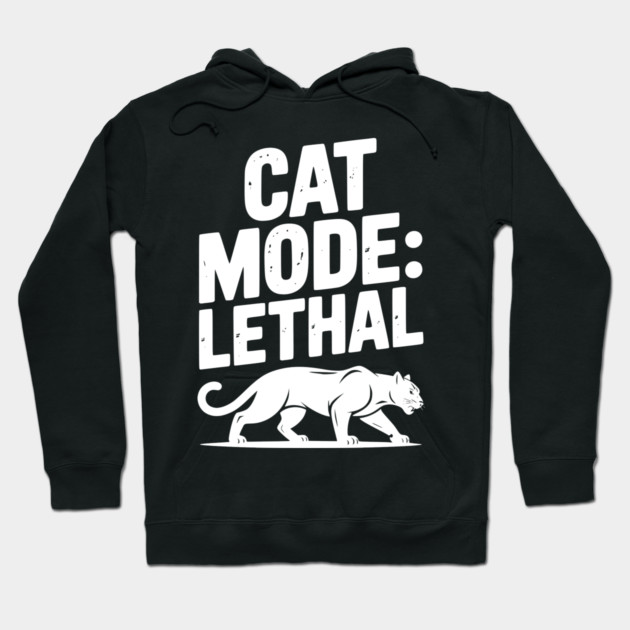 Cat Mode: Lethal Hoodie by Frank Ring