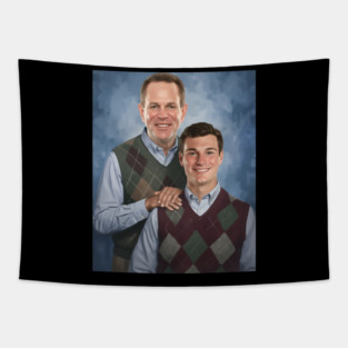 Curt Cignetti - Fernando Mendoza - Indiana Hoosiers Tapestry