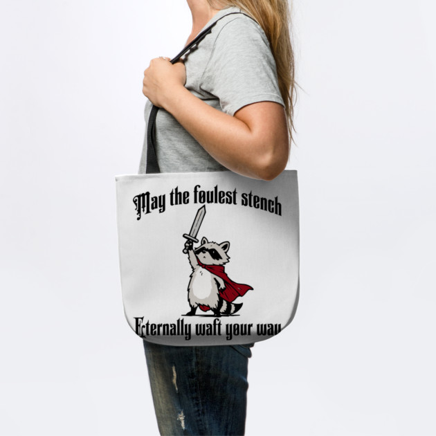 Cute Raccoon: May the foulest stench eternally waft your way by Luxinda