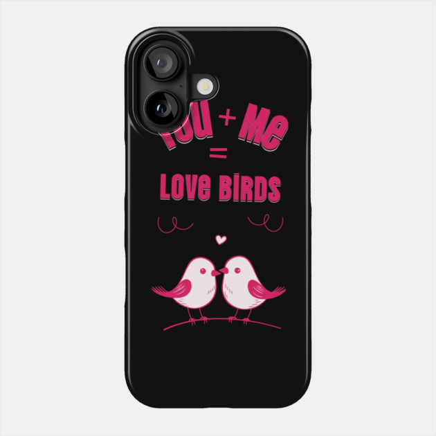 Love Birds Cute Valentine Design Phone Case by TurnEffect