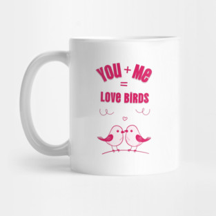 Love Birds Cute Valentine Design Mug
