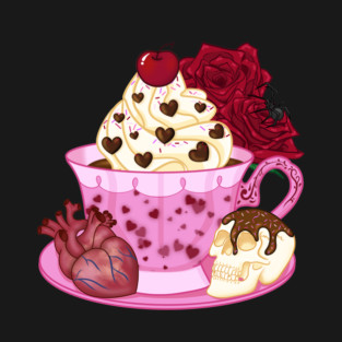 Valloween Hot Drink T-Shirt
