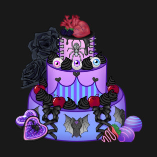 Valloween Cake (pastel goth) T-Shirt