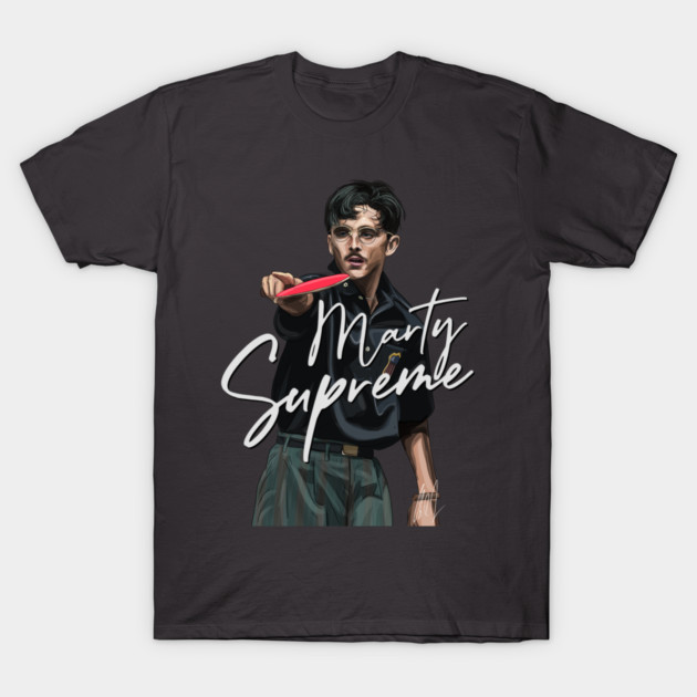 Marty Supreme: Table Tennis Champion T-Shirt by 51Deesigns