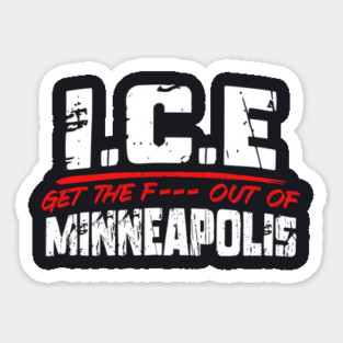 ICE Out Of Minneapolis! Magnet