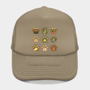 Nature Walk Pawprints Hat