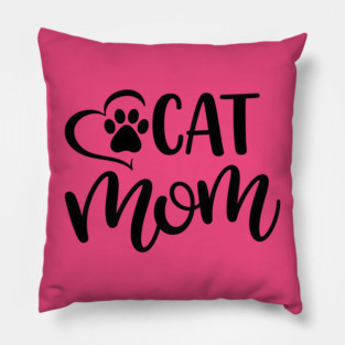 Forever Cat Mom Pillow