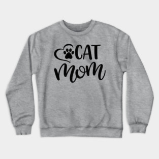 Forever Cat Mom Crewneck Sweatshirt