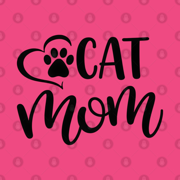 Forever Cat Mom by Champanie's Store