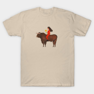 Taurus Warrior Woman T-Shirt