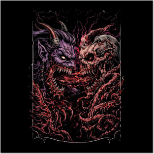 Heated Rivalry – Demonic Confrontation Posters and Art