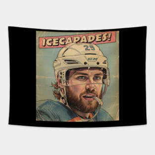 Leon Draisaitl COmics Tapestry