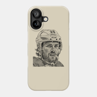 Leon Draisaitl COmics Vintage Black Phone Case
