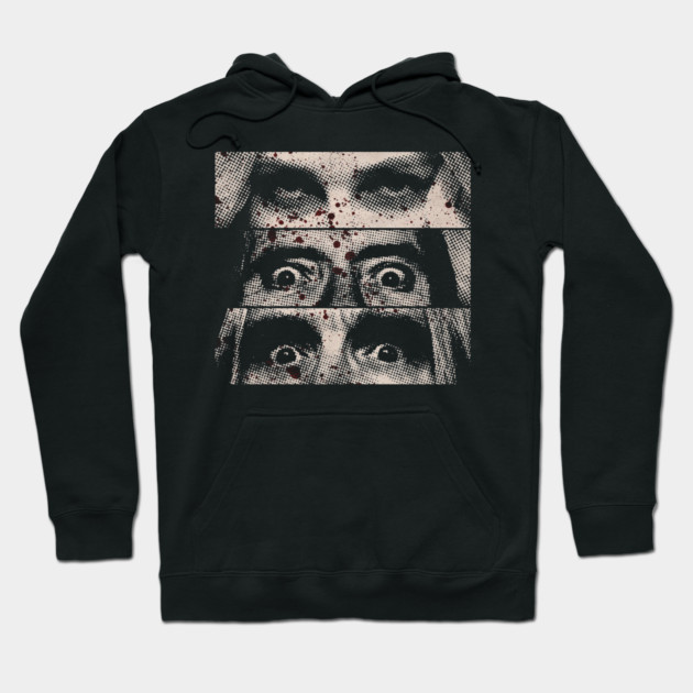 3 From Hell Eyes Hoodie by Shit Post Hero