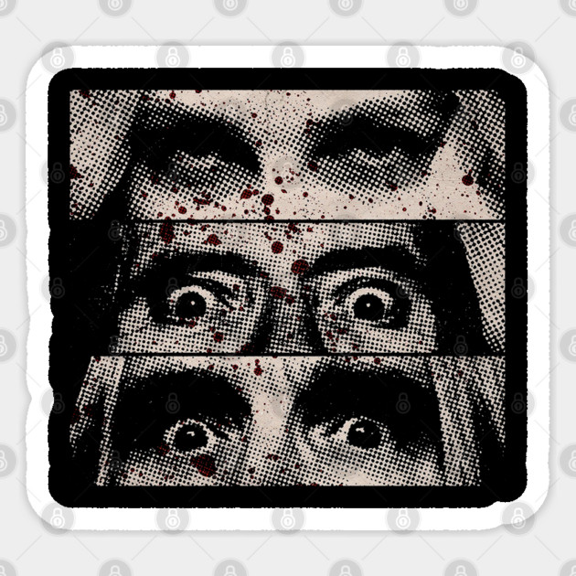 3 From Hell Eyes Sticker by Shit Post Hero