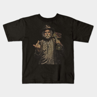Vintage Bob-Weir Flipping The Bird Meme Kids T-Shirt