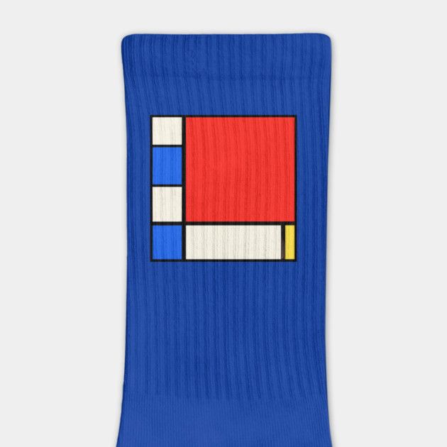 Mondrian Style Remix Of Abstract Primary Colors by DonWillisJrArt