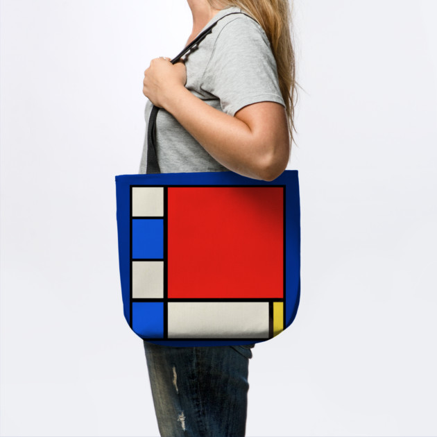 Mondrian Style Remix Of Abstract Primary Colors by DonWillisJrArt