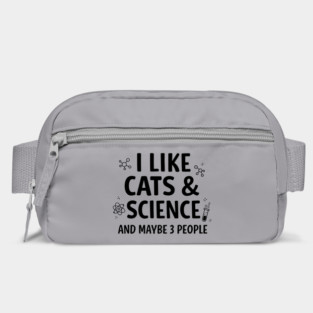 I Like Cats and Science Bag