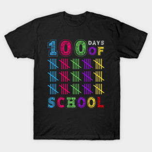 100 Days of School Teacher Boys Girls 100th Day of School T-Shirt
