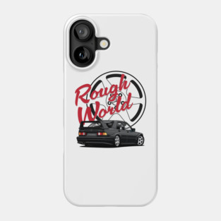 1RSN - Mercedes 190E Evo II Rough World Illustration Phone Case
