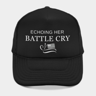 Echoing Her Battle Cry Usa Flag Christian Hat