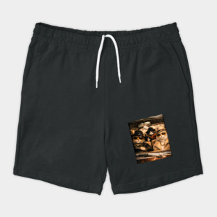 Gangster Cats Crew Shorts