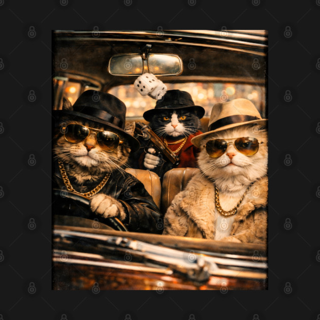 Gangster Cats Crew by Champanie's Store