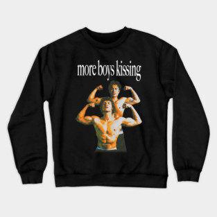 More Boys Kissing Ilya Rosanov & Shane Hollander Crewneck Sweatshirt