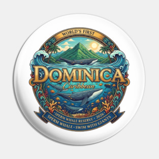 DOMINICA CARIBBEAN Pin