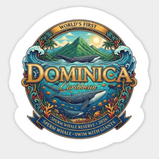 DOMINICA CARIBBEAN Sticker