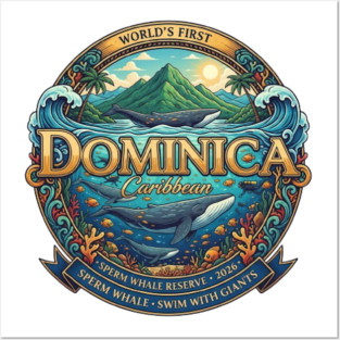 DOMINICA CARIBBEAN Posters and Art