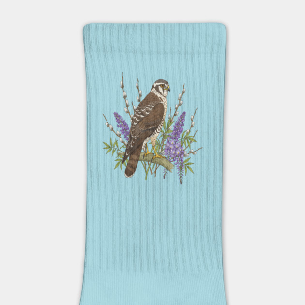 Northern Harrier Botanical Bird by BirdsnStuff