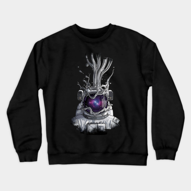 Universe Contained Crewneck Sweatshirt by Designed By Marty