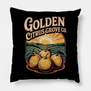 Golden Harvest Nostalgia Pillow