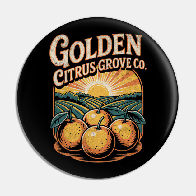 Golden Harvest Nostalgia Pin by Designed By Marty
