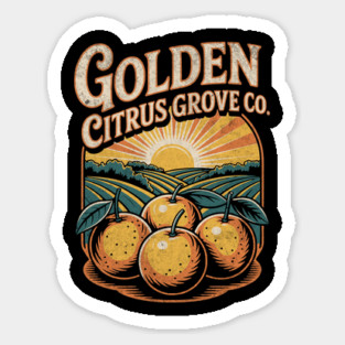 Golden Harvest Nostalgia Sticker