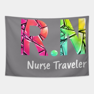RN Nurse Traveler Tapestry