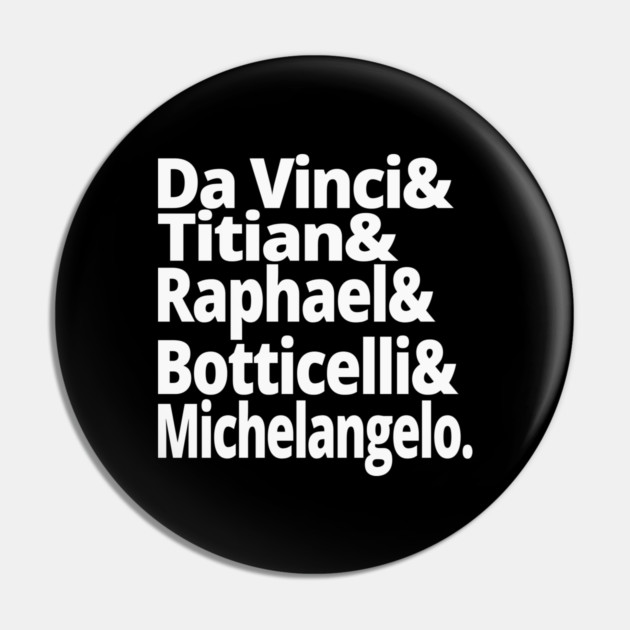 Renaissance Masters Classic Art Illustration for Art Lovers Pin by Yesteeyear