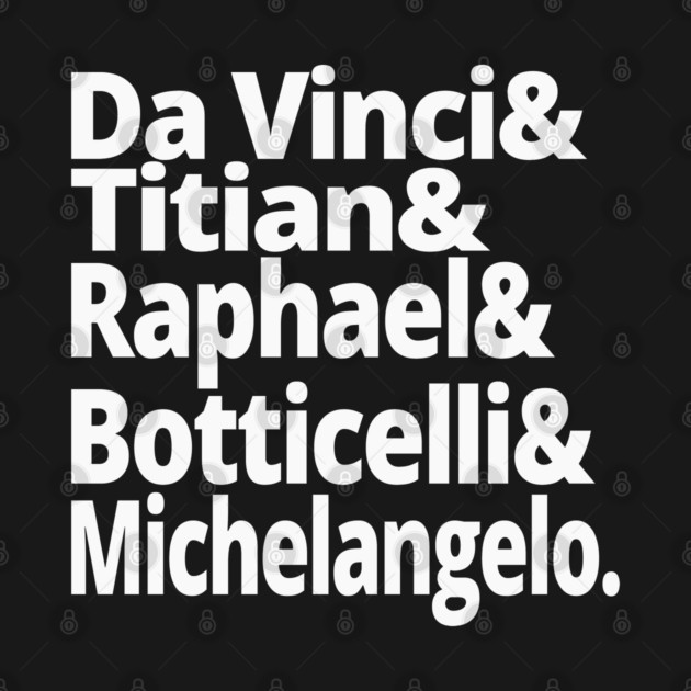 Renaissance Masters Classic Art Illustration for Art Lovers by Yesteeyear