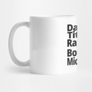 Renaissance Masters Classic Art Illustration for Art Lovers Mug