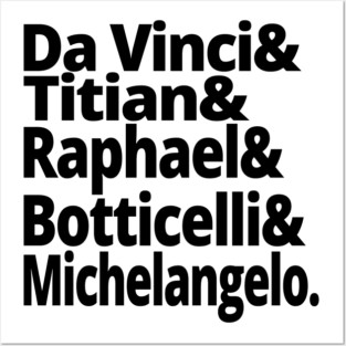 Renaissance Masters Classic Art Illustration for Art Lovers Posters and Art