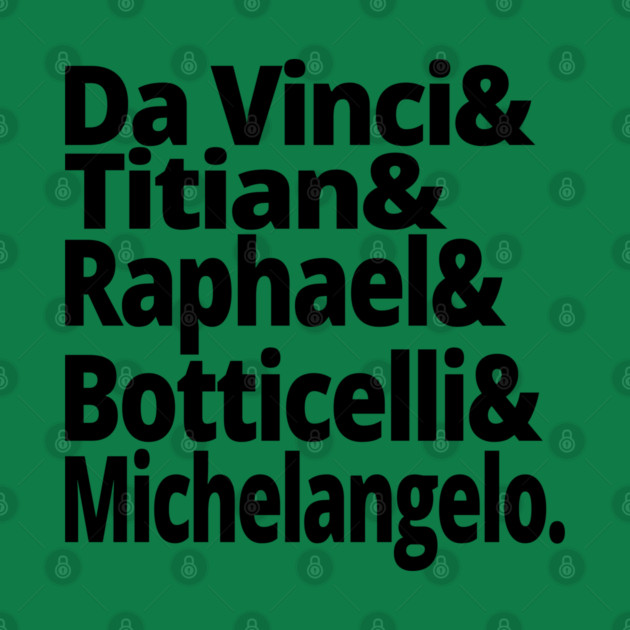 Renaissance Masters Classic Art Illustration for Art Lovers by Yesteeyear