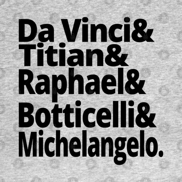 Renaissance Masters Classic Art Illustration for Art Lovers by Yesteeyear