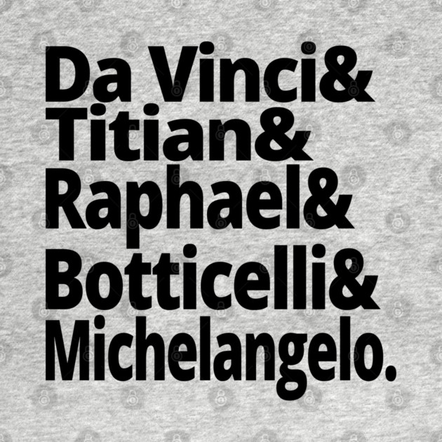 Renaissance Masters Classic Art Illustration for Art Lovers by Yesteeyear