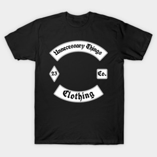 Unnecessary Things - Biker Style T-Shirt