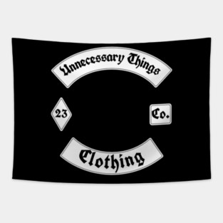 Unnecessary Things - Biker Style Tapestry