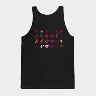 Many Hearts Tank Top
